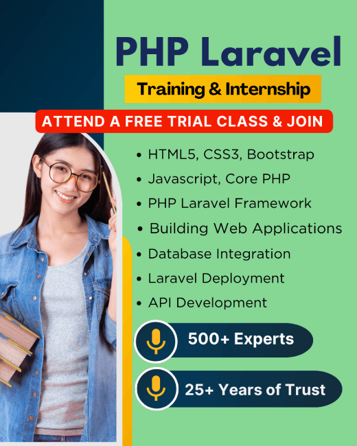 Php Laravel Training in Al Abdali