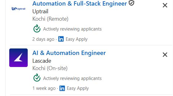 AI Automation with n8n & Make.com internship jobs in Al Farwaniyah