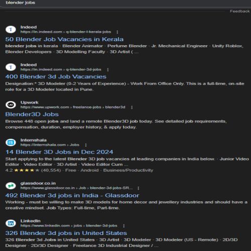 Blender internship jobs in Ahmadi