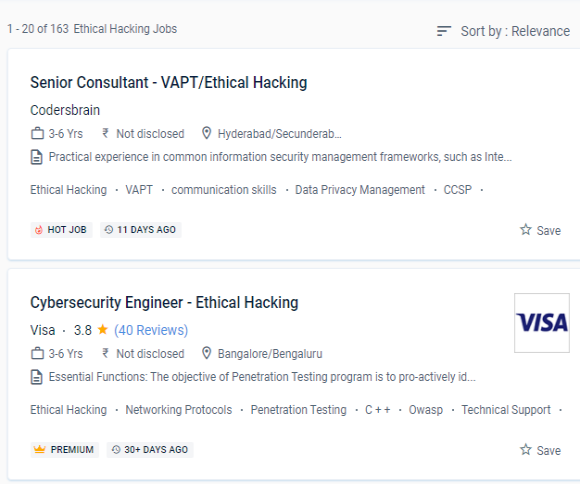 Ethical Hacking internship jobs in Mahboula
