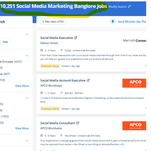 Social Media Marketing internship jobs in Sabah Al Salem